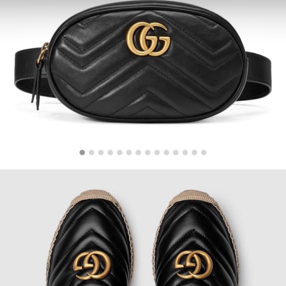 Gucci Fanny/bag and shoes size 9